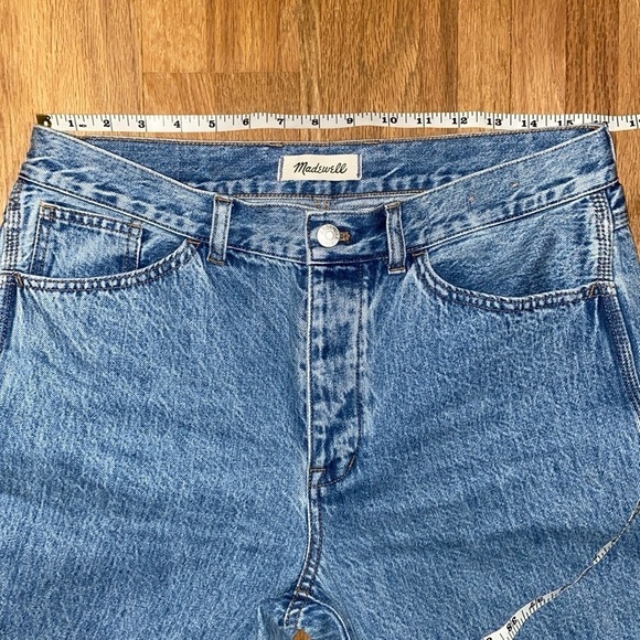 Madewell Low Slung Straight Carpenter Jeans in size 29, EUC, like new - Picture 14 of 16